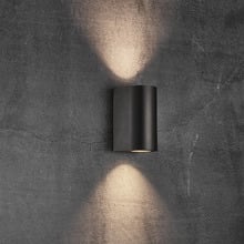 Canto Maxi Seaside Black Outdoor Up/Down Wall Light